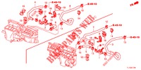 WATERSLANG/VERWARMING KANAAL (DIESEL) voor Honda ACCORD DIESEL 2.2 S 4 deuren 5-traps automatische versnellingsbak 2012