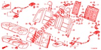 ACHTER ZITTING/VEILIGHEIDSGORDEL(2DE)  voor Honda ACCORD 2.0 EX 4 deuren 5-traps automatische versnellingsbak 2013