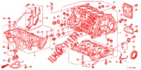 CILINDERBLOK/OLIEPAN (2.0L) voor Honda ACCORD 2.0 EX 4 deuren 5-traps automatische versnellingsbak 2013