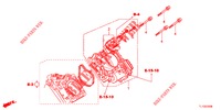 GAS HUIS (2.0L) voor Honda ACCORD 2.0 EX 4 deuren 5-traps automatische versnellingsbak 2013
