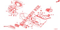 INSTRUMENTEN AFWERKING (COTE DE CONDUCTEUR) (RH) voor Honda ACCORD 2.0 EX 4 deuren 5-traps automatische versnellingsbak 2013