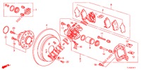 ACHTER REM (2) voor Honda ACCORD DIESEL 2.2 S 4 deuren 5-traps automatische versnellingsbak 2013