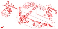 AT BEDIENINGSEENHEID  voor Honda ACCORD DIESEL 2.2 S 4 deuren 5-traps automatische versnellingsbak 2013