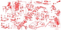 BEDIENINGSEENNEID (CABINE) (1) (RH) voor Honda ACCORD DIESEL 2.2 S 4 deuren 5-traps automatische versnellingsbak 2013