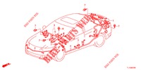 BEDRADINGSBUNDEL (2) (RH) voor Honda ACCORD DIESEL 2.2 S 4 deuren 5-traps automatische versnellingsbak 2013