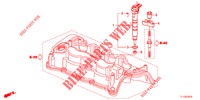 BRANDSTOF INSPUIT (DIESEL) voor Honda ACCORD DIESEL 2.2 S 4 deuren 5-traps automatische versnellingsbak 2013