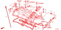 CILINDERKOP AFDEKKING (DIESEL) voor Honda ACCORD DIESEL 2.2 S 4 deuren 5-traps automatische versnellingsbak 2013