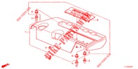 MOTOR AFDEKKING (DIESEL) voor Honda ACCORD DIESEL 2.2 S 4 deuren 5-traps automatische versnellingsbak 2013