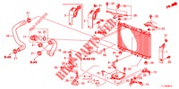 RADIATOR SLANG/RESERVETANK (DIESEL) voor Honda ACCORD DIESEL 2.2 S 4 deuren 5-traps automatische versnellingsbak 2013