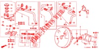 REM HOOFDCILINDER/HOOFDSPANNING (RH) voor Honda ACCORD DIESEL 2.2 S 4 deuren 5-traps automatische versnellingsbak 2013