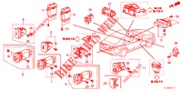 SCHAKELAAR (RH) voor Honda ACCORD DIESEL 2.2 S 4 deuren 5-traps automatische versnellingsbak 2013