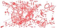 TRANSMISSIE HUIS (DIESEL) voor Honda ACCORD DIESEL 2.2 S 4 deuren 5-traps automatische versnellingsbak 2013