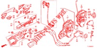 VOOR PORTIER SLOTEN/BUITEN HENDEL  voor Honda ACCORD DIESEL 2.2 S 4 deuren 5-traps automatische versnellingsbak 2013