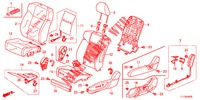 VOOR ZITTING/VEILIGHEIDSRIEMEN (G.) (RH) voor Honda ACCORD DIESEL 2.2 S 4 deuren 5-traps automatische versnellingsbak 2013