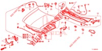 KAP (RH) voor Honda ACCORD 2.0 S 4 deuren 6-versnellings handgeschakelde versnellingsbak 2014