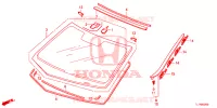 VOOR RUIT/ ACHTER RUIT  voor Honda ACCORD S 4 deuren 5-traps automatische versnellingsbak 2014