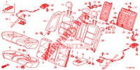 ACHTER ZITTING/VEILIGHEIDSGORDEL(2DE)  voor Honda ACCORD DIESEL 2.2 EX 4 deuren 6-versnellings handgeschakelde versnellingsbak 2015