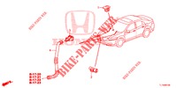 AIRCONDITIONER (CAPTEUR) voor Honda ACCORD DIESEL 2.2 EX 4 deuren 6-versnellings handgeschakelde versnellingsbak 2015