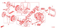 AIRCONDITIONER (COMPRESSEUR) (DIESEL) voor Honda ACCORD DIESEL 2.2 EX 4 deuren 6-versnellings handgeschakelde versnellingsbak 2015
