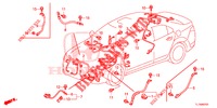 BEDRADINGSBUNDEL (1) (RH) voor Honda ACCORD DIESEL 2.2 EX 4 deuren 6-versnellings handgeschakelde versnellingsbak 2015