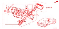 CENTER MODULE (NAVIGATION) voor Honda ACCORD DIESEL 2.2 EX 4 deuren 6-versnellings handgeschakelde versnellingsbak 2015