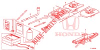GEREEDSCHAP/KRIK  voor Honda ACCORD DIESEL 2.2 EX 4 deuren 6-versnellings handgeschakelde versnellingsbak 2015