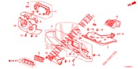 INSTRUMENTEN AFWERKING (COTE DE CONDUCTEUR) (RH) voor Honda ACCORD DIESEL 2.2 EX 4 deuren 6-versnellings handgeschakelde versnellingsbak 2015