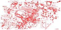 INSTRUMENTEN PANEEL BOVEN (RH) voor Honda ACCORD DIESEL 2.2 EX 4 deuren 6-versnellings handgeschakelde versnellingsbak 2015