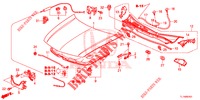 KAP (RH) voor Honda ACCORD DIESEL 2.2 EX 4 deuren 6-versnellings handgeschakelde versnellingsbak 2015