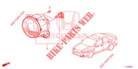 MISTLAMP  voor Honda ACCORD DIESEL 2.2 EX 4 deuren 6-versnellings handgeschakelde versnellingsbak 2015