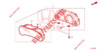 SNELHEIDSMETER  voor Honda ACCORD DIESEL 2.2 EX 4 deuren 6-versnellings handgeschakelde versnellingsbak 2015