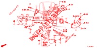 TURBOLADER SYSTEEM (DIESEL) voor Honda ACCORD DIESEL 2.2 EX 4 deuren 6-versnellings handgeschakelde versnellingsbak 2015