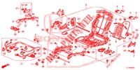 V. ZITTING COMPONENTEN (D.) (SIEGE ENTIEREMENT MOTORISE) voor Honda ACCORD DIESEL 2.2 EX 4 deuren 6-versnellings handgeschakelde versnellingsbak 2015