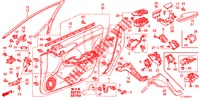 VOOR PORTIER VOERING (RH) voor Honda ACCORD DIESEL 2.2 EX 4 deuren 6-versnellings handgeschakelde versnellingsbak 2015