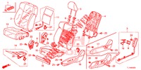 VOOR ZITTING/VEILIGHEIDSRIEMEN (G.) (RH) voor Honda ACCORD DIESEL 2.2 EX 4 deuren 6-versnellings handgeschakelde versnellingsbak 2015