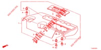 MOTOR AFDEKKING (DIESEL) voor Honda ACCORD TOURER DIESEL 2.2 DIESEL EX 5 deuren 5-traps automatische versnellingsbak 2013