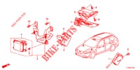 RADAR/LKAS  voor Honda ACCORD TOURER DIESEL 2.2 DIESEL EX 5 deuren 5-traps automatische versnellingsbak 2013