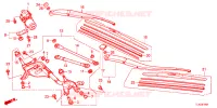 VOOR RUITESPROEIER (RH) voor Honda ACCORD TOURER DIESEL ES GT 5 deuren 6-versnellings handgeschakelde versnellingsbak 2013