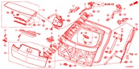 ACHTERKLEP (PUISSANCE) voor Honda ACCORD TOURER 2.4 EXECUTIVE 5 deuren 6-versnellings handgeschakelde versnellingsbak 2013