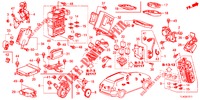BEDIENINGSEENNEID (CABINE) (1) (RH) voor Honda ACCORD TOURER 2.4 EXECUTIVE 5 deuren 6-versnellings handgeschakelde versnellingsbak 2013
