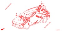 BEDRADINGSBUNDEL (2) (RH) voor Honda ACCORD TOURER 2.4 EXECUTIVE 5 deuren 6-versnellings handgeschakelde versnellingsbak 2013