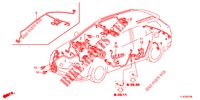 BEDRADINGSBUNDEL (3) (RH) voor Honda ACCORD TOURER 2.4 EXECUTIVE 5 deuren 6-versnellings handgeschakelde versnellingsbak 2013