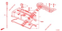CILINDERKOP AFDEKKING (2.4L) voor Honda ACCORD TOURER 2.4 EXECUTIVE 5 deuren 6-versnellings handgeschakelde versnellingsbak 2013