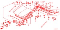 KAP (RH) voor Honda ACCORD TOURER 2.4 EXECUTIVE 5 deuren 6-versnellings handgeschakelde versnellingsbak 2013