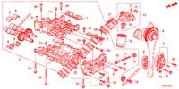 OLIEPOMP (2.4L) voor Honda ACCORD TOURER 2.4 EXECUTIVE 5 deuren 6-versnellings handgeschakelde versnellingsbak 2013