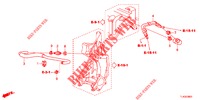ONTLUCHTSLANG (2.4L) voor Honda ACCORD TOURER 2.4 EXECUTIVE 5 deuren 6-versnellings handgeschakelde versnellingsbak 2013