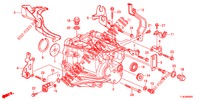 P.S. VERSNELLINGBOX  voor Honda ACCORD TOURER 2.4 EXECUTIVE 5 deuren 6-versnellings handgeschakelde versnellingsbak 2013