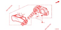 SNELHEIDSMETER  voor Honda ACCORD TOURER 2.4 EXECUTIVE 5 deuren 6-versnellings handgeschakelde versnellingsbak 2013