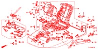V. ZITTING COMPONENTEN (G.) (SIEGE ENTIEREMENT MOTORISE) (2) voor Honda ACCORD TOURER 2.4 EXECUTIVE 5 deuren 6-versnellings handgeschakelde versnellingsbak 2013