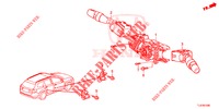 COMBINATIESCHAKELAAR  voor Honda ACCORD TOURER 2.4 S 5 deuren 5-traps automatische versnellingsbak 2014